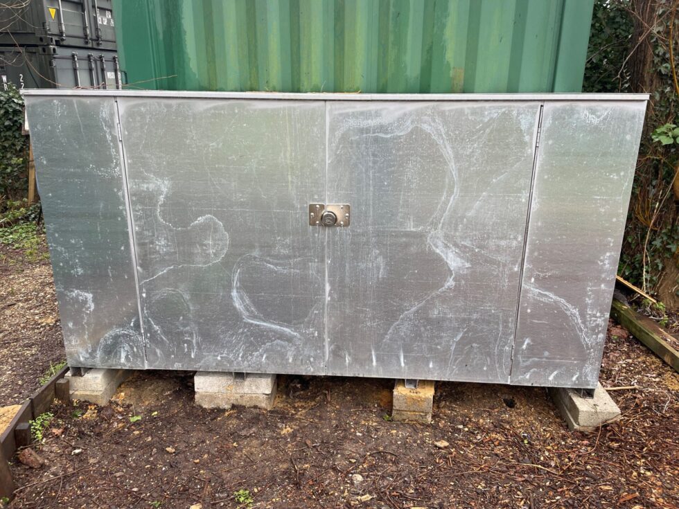Bespoke Fabricated Outdoor Storage Container - Artec Engineering